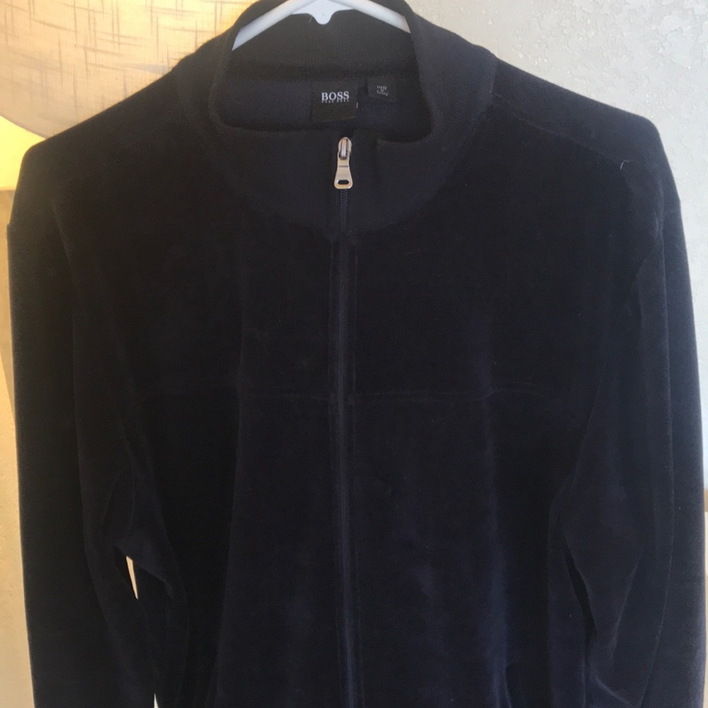Hugo boss men’s jacket with zip